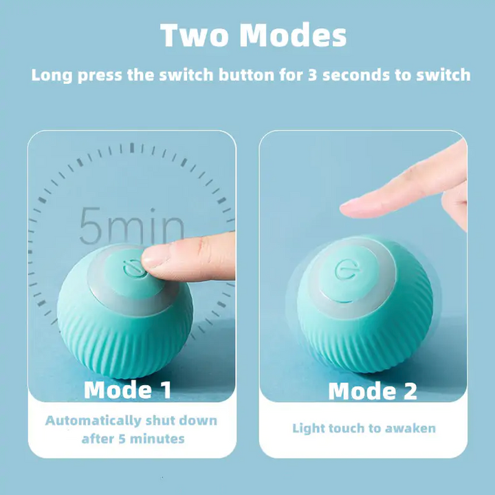 Smart Cat Ball Toy – Interactive Automatic Rolling Toy for Cats | FS FanStore