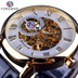 Men’s Luxury Mechanical Watch – Skeleton Dial with Leather Strap | FS FanStore